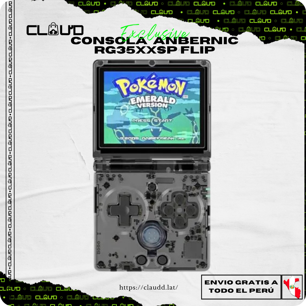 Anbernic RG35XXSP - 128GB - 10,000 Juego