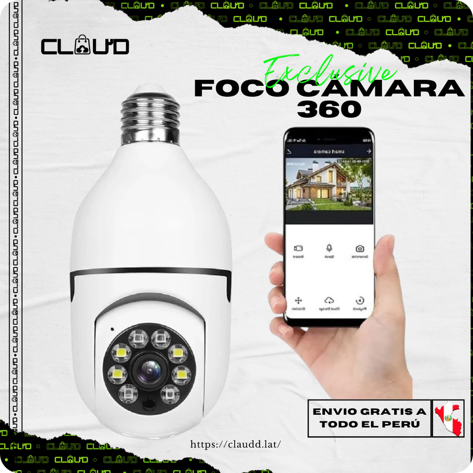 💡FOCO CÁMARA 360/ WIFI💡